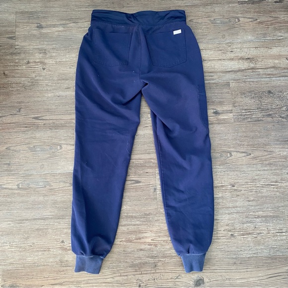 FIGS ZAMORA NAVY BLUE JOGGER SCRUB PANTS WOMENS XS - Picture 4 of 6